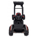 Elektrický traktor/bager - červený